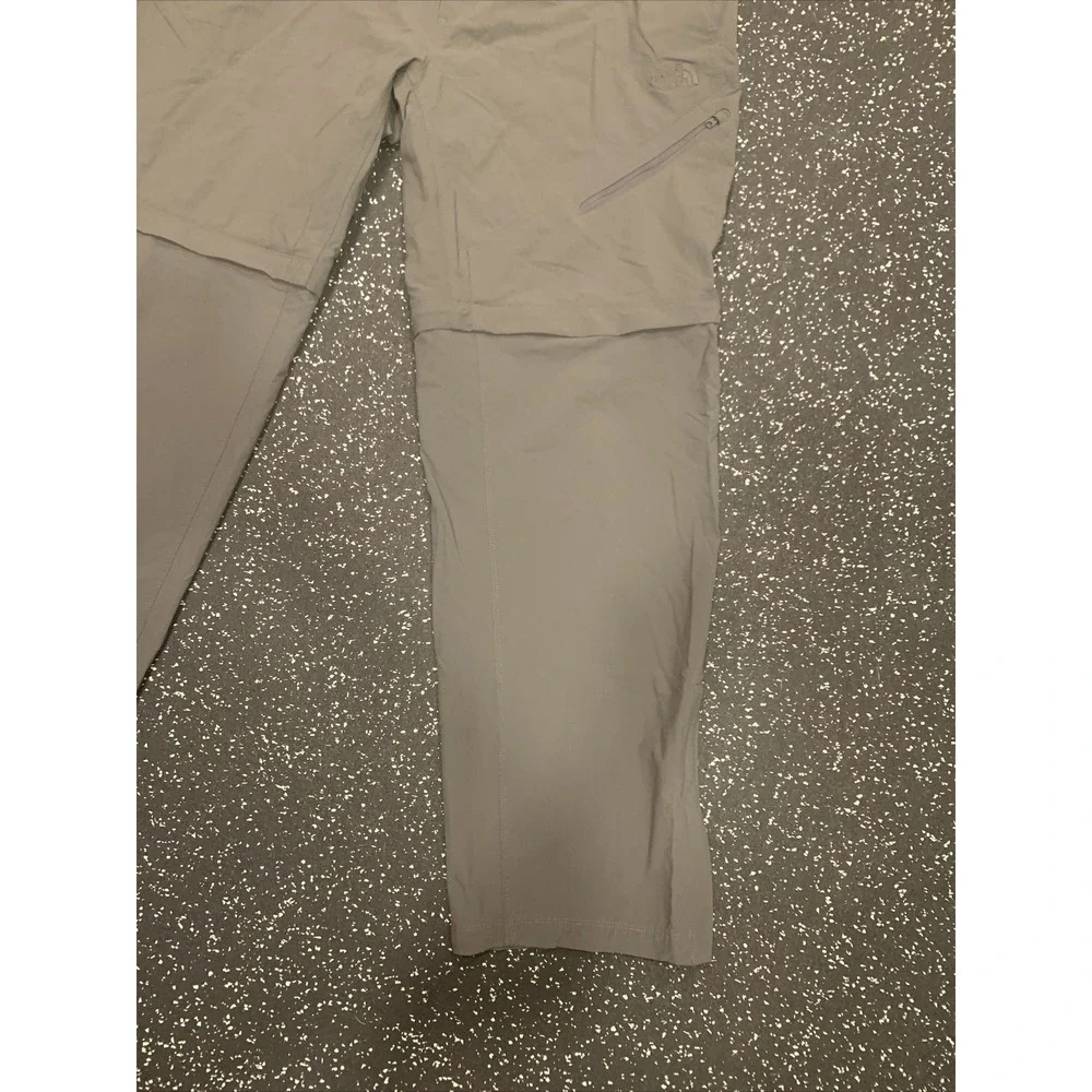 The North‎ Face Hiking Pants/Shorts Mens 40x32 Convertible Hiking Gray A3XA